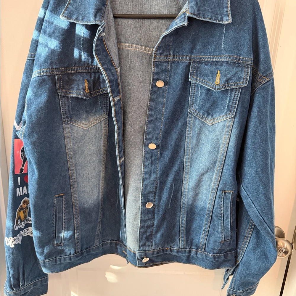 Mary J Blige Jean jacket - Picture 2 of 4